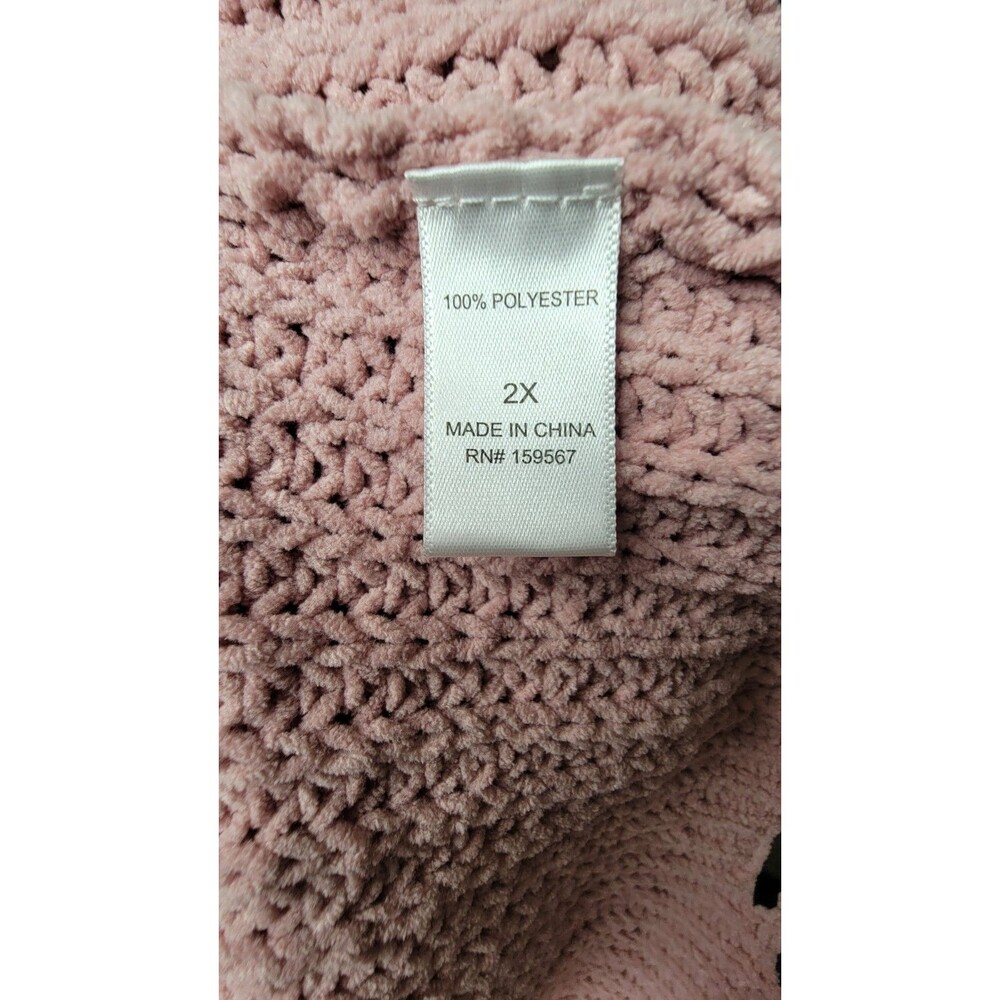 Hazel Moon Women's Sweater 2X Knit Pullover Y2K Cottagecore Coastal Grandmother - Picture 4 of 4